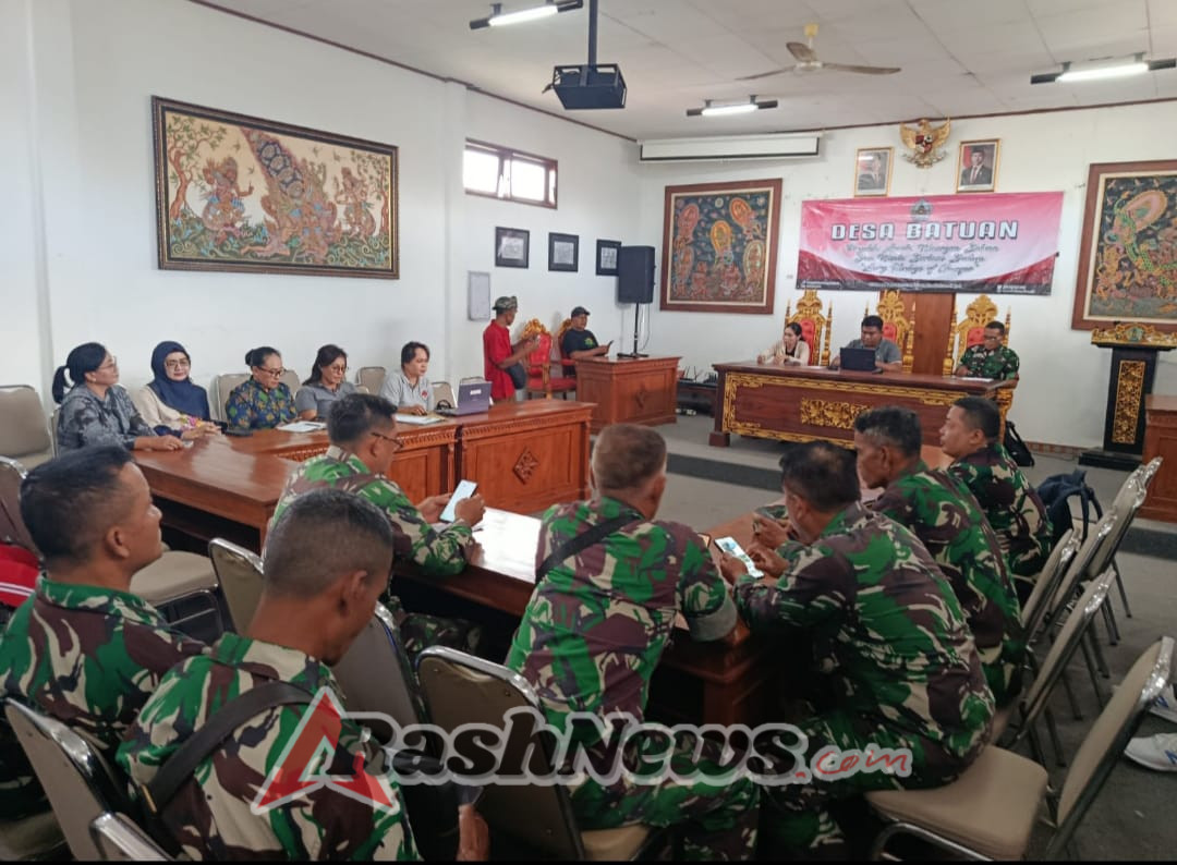 Dandim Gianyar Pimpin Rakor TMMD, Harapkan Jadi Ikon Desa dan Kodim 1616