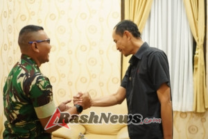 Jaga Sinergitas, Dandim Klungkung Gelar Kunjungan Silahturahmi Ke wabup Klungkung