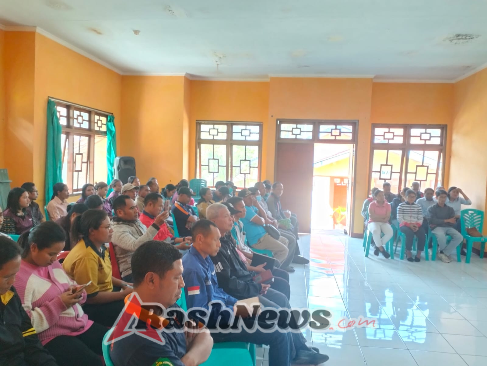 Babinsa Jerebuu Aktif dalam Rapat Persiapan Peringatan Hari Kemerdekaan RI ke-80
