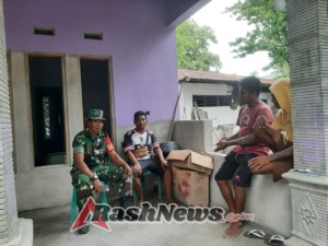 Babinsa Ndao Nuse Perkuat Silaturahmi Lewat Komsos dengan Warga Binaan