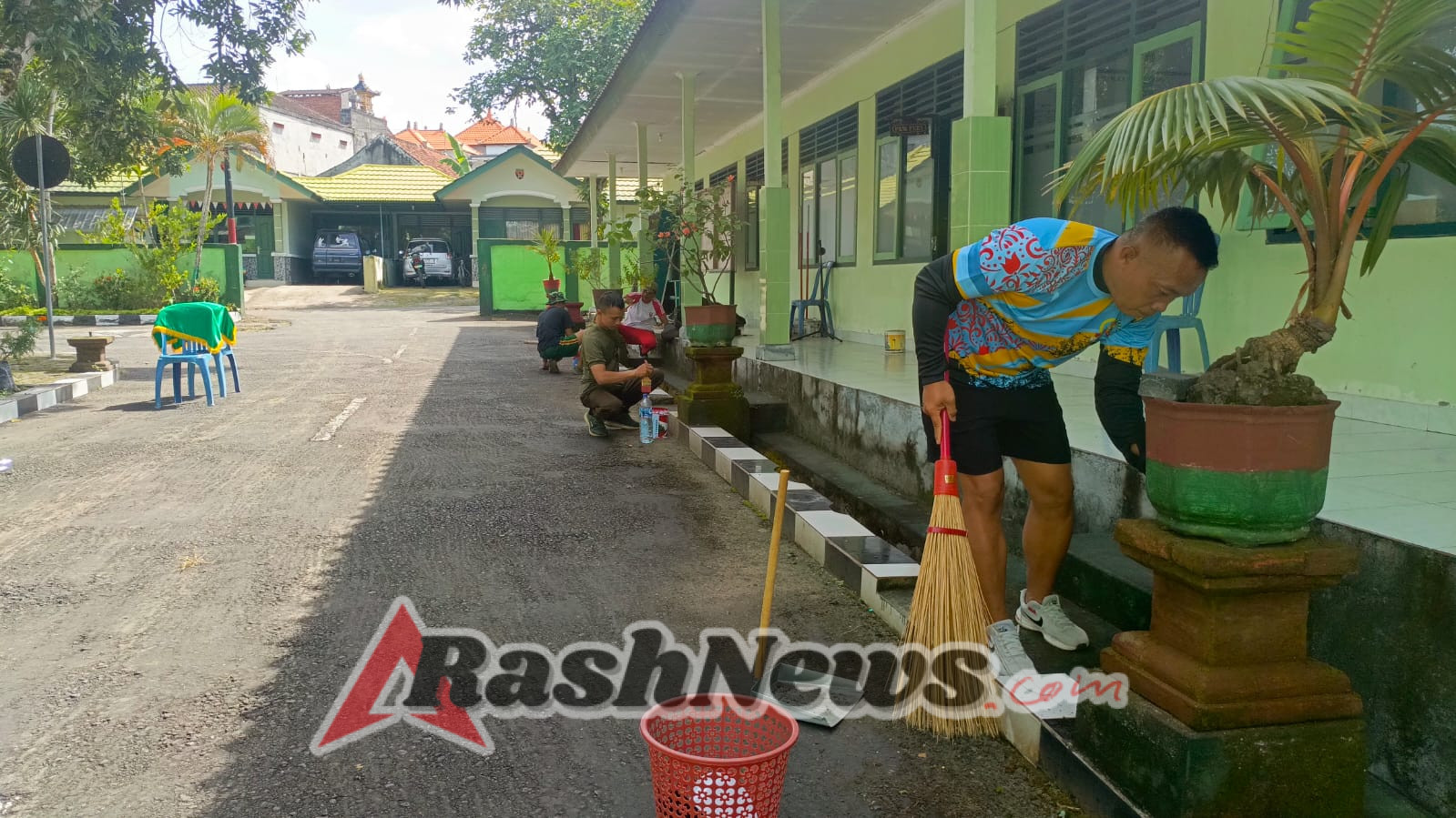 Dandim Klungkung Tegaskan Pembersihan Pangkalan Sebagai Kontribusi untuk Kelestarian Lingkungan