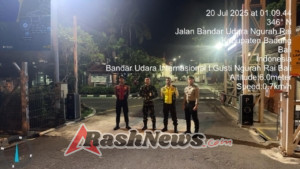 Amankan Obvitnas, Polres Bandara Laksanakan Patroli Subuh di DPPU