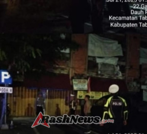 Blue Light Patrol Polres Tabanan Cegah Kejahatan 3C, Wujudkan Rasa Aman di Tengah Malam