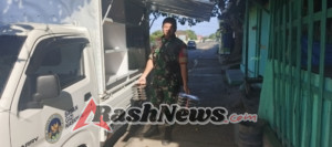 Babinsa Kodim 1602/Ende Dukung Program Makan Bergizi di TK Kartika VII-10