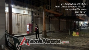 Patroli Subuh Sat Samapta Polres Tabanan Jaga Ketat Permukiman Warga, Antisipasi Gangguan Kamtibmas