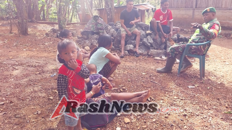 Tingkatkan Taraf Hidup Warga, Babinsa Koramil 1618-02/Miobar Motivasi Pengembangan Potensi Desa