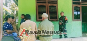 Tingkatkan Kerja Sama, Babinsa Koramil 1618-04/Bisel dan Pemerintah Desa Jalin Komunikasi Bersama