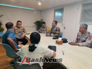 Kapolsek Kuta Sambang Kamtibmas ke Waterbom Kuta, Perkuat Sinergi Jaga Keamanan Kawasan Wisata