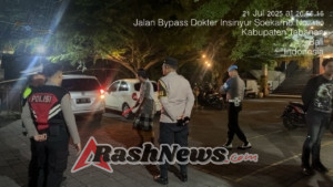 Polres Tabanan Gencarkan Patroli Malam, Tekan Pelanggaran dan Ciptakan Rasa Aman