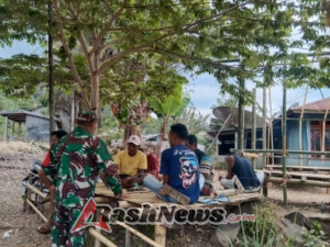 Wujudkan Wilayah Aman, Babinsa Kodim 1602/Ende Rutin Laksanakan Monitoring