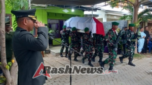 Penghormatan Terakhir TNI untuk Sosok Pejuang Pengabdian Bangsa