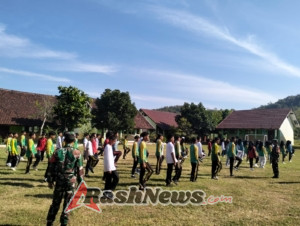 Semangat Patriotisme, Koramil Taliwang Seleksi Calon Paskibraka Brang Ene