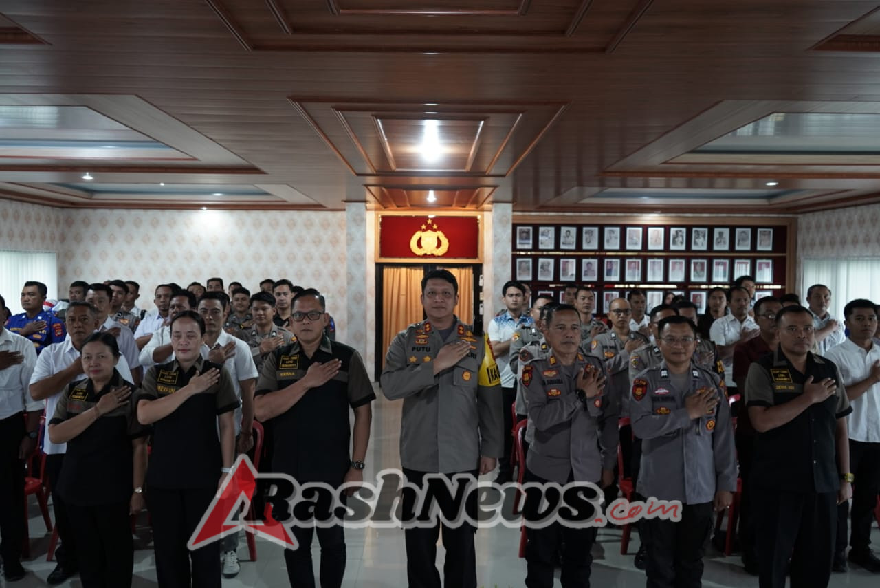 Bidkum Polda Bali Gelar Penyuluhan Hukum UU No.1 Tahun 2023 di Polres Tabanan, Dorong Pemahaman KUHP Baru