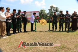 Pembukaan TMMD ke-125 Tahun 2025, TNI Siap Wujudkan Pemerataan Pembangunan Dan Ketahanan Pangan.
