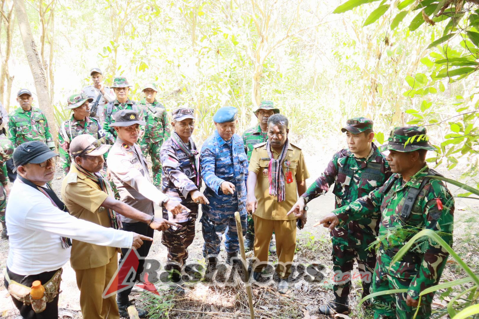 Dandim 1622/Alor Hadiri Pembukaan TMMD Ke-125 Bersama Forkopimda di Desa Kiraman