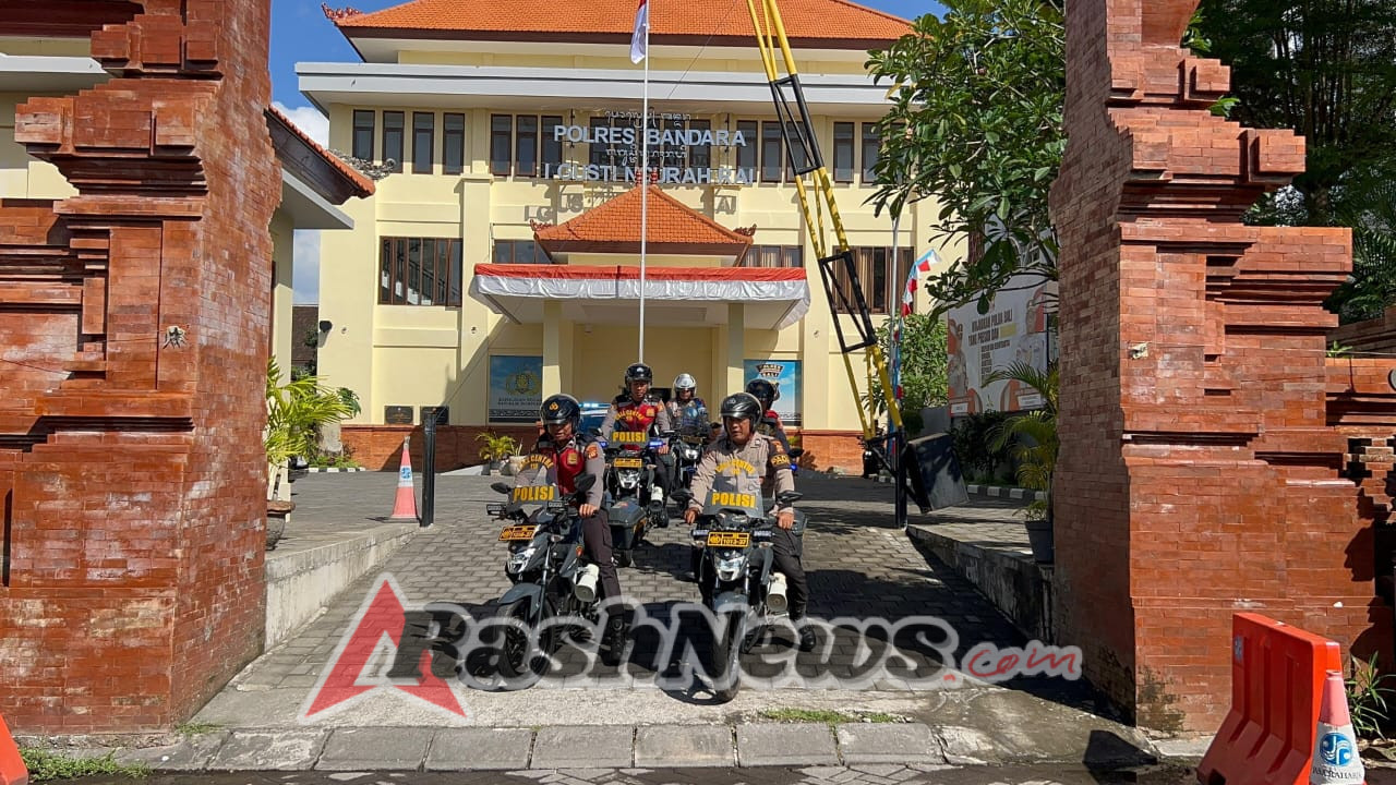 Polres Bandara Ngurah Rai Gencarkan Patroli Bermotor Rutin Setiap Hari di Kawasan Bandara