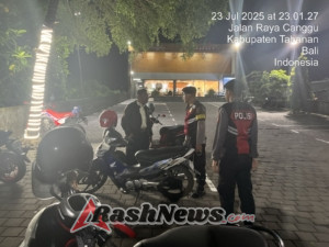 Polsek Kediri Gencarkan Pelaksanaan Patroli Barcode Malam Hari Tekan 3 C