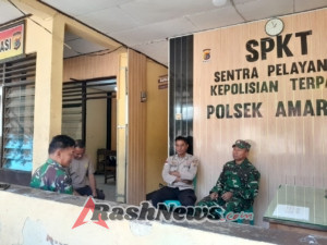 Pererat Silaturahmi Dengan Appem dan Polri, Danramil Sambangi Camat dan Kapolsek