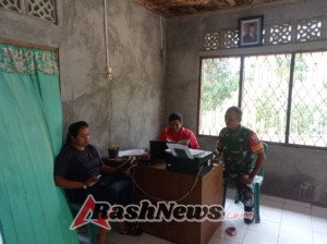 Komsos, Puldata, dan Pamwil: Babinsa TNI AD Terus Hadir di Tengah Warga Kebesani