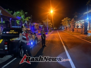 Polsek Petang Siaga Penuh Sepanjang Malam Lewat Blue Light Patrol
