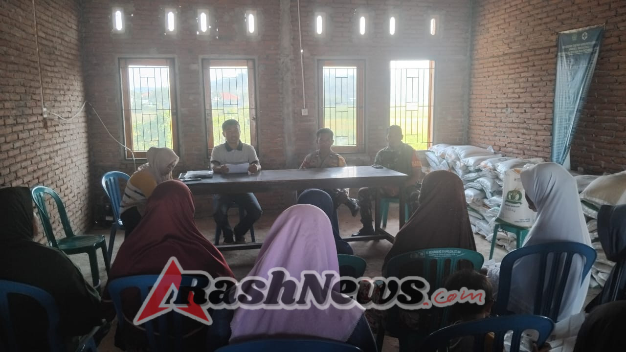 316 Karung Beras Dibagikan kepada 158 KK Warga Desa Tonggorisa, Program Ketahanan Pangan Berlangsung Lancar