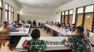 Dandim 1603/Sikka Buka Forum Dialog Bersama AWAS : Media Silahturahmi Dan Komunikasi Yang Baik.