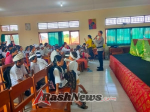 Polres Gianyar Laksanakan Penyuluhan Bahaya Bullying dan Kenakalan Remaja di SLB N 1 Gianyar