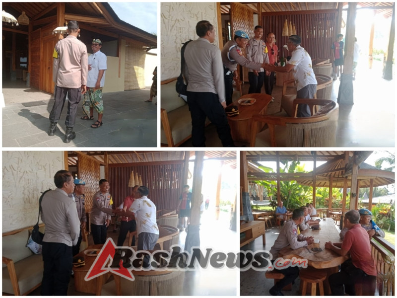 Kapolsek Selemadeg Pimpin Patroli Dialogis ke Villa Puri Dajuma