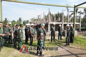 Pangdam IX/Udayana Tinjau Progres Pembangunan Rusun dan Lokasi MBG di Mengwi