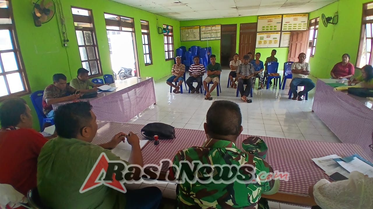 Serka Daniel Menghadiri Sosialisasi Desa Pra Pelaksanaan Kegiatan Fisik Tahun Anggaran 2025