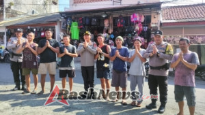 Kapolsek Kuta Selatan Sambang Pedagang Pasar Sentral Nusa Dua, Pererat Silaturahmi dan Jaga Harkamtibmas