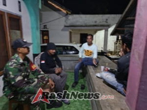 Warga Sambut Positif Ronda Malam Babinsa di Dusun Patula Timur
