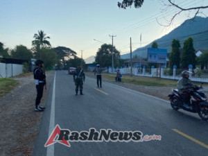 Sinergi TNI-Polri: Provost Kodim 1628/SB Ikut Sukseskan Operasi Patuh Rinjani 2025 di Sumbawa Barat