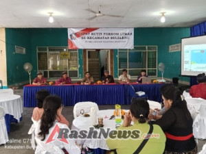Sinergi TNI-Polri dalam Mendukung Forum Komunikasi Lurah se-Kecamatan Buleleng