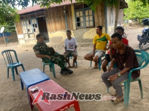 Babinsa 1602/04 Maurole Dengar Aspirasi Warga Lewat Komsos dan Monitoring Wilayah