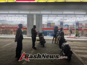 Sambangi Pertokoan Modern Sat Samapta Beri Pesan Penting