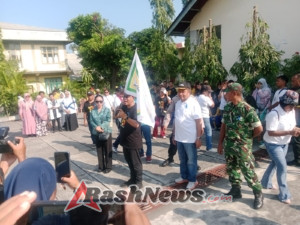 Babinsa Ramil 1602-01/Ende Dampingi Dandim dalam Kampanye Anti Human Trafficking Sedunia