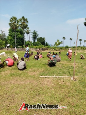 Babinsa Koramil Naikliu Ajak Warga Hidupkan Semangat Gotong Royong