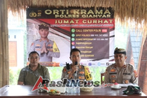 Jumat Curhat Polres Gianyar di Desa Sidan, Wadah Aspirasi Warga dan Penguatan Sinergi dengan Masyarakat