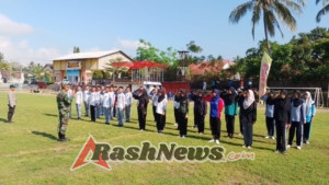 Persiapan HUT RI ke-80, TNI-Polri Aikmel Gencarkan Latihan PBB Paskibraka
