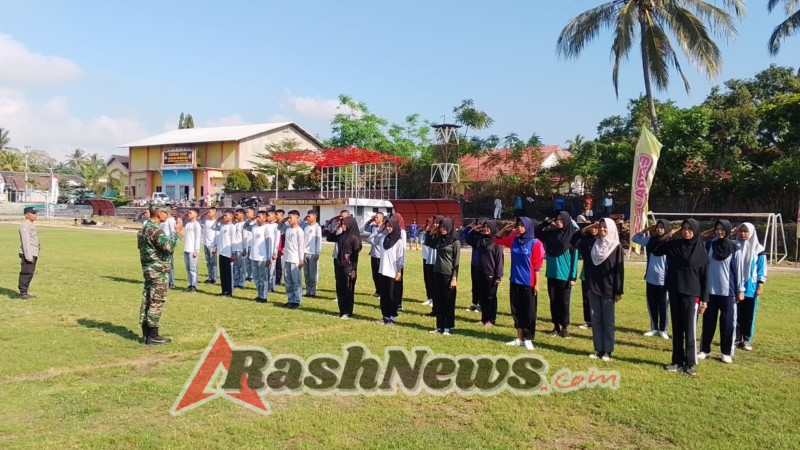 Persiapan HUT RI ke-80, TNI-Polri Aikmel Gencarkan Latihan PBB Paskibraka