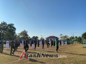 Jaga Kebugaran Jasmani, Kodim 1629/SBD Gelar Senam SKJ 88