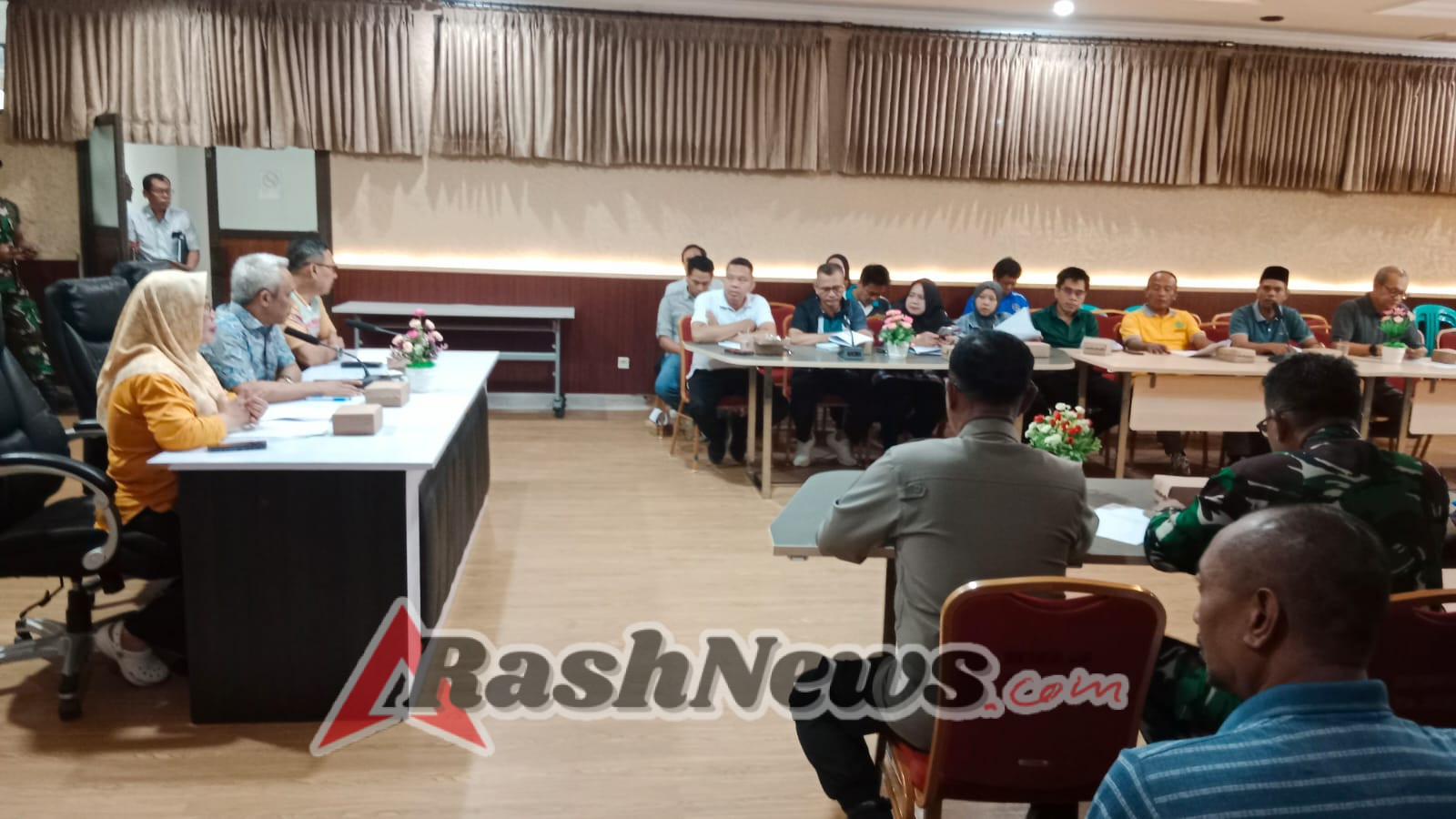 Danramil Taliwang Hadiri Rapat Koordinasi Jelang HUT RI dan Harlah KSB Tahun 2025