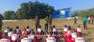 Di Lapangan Mini Kalabahi, Dandim 1622/Alor Bakar Semangat Calon Paskibraka Kabupaten