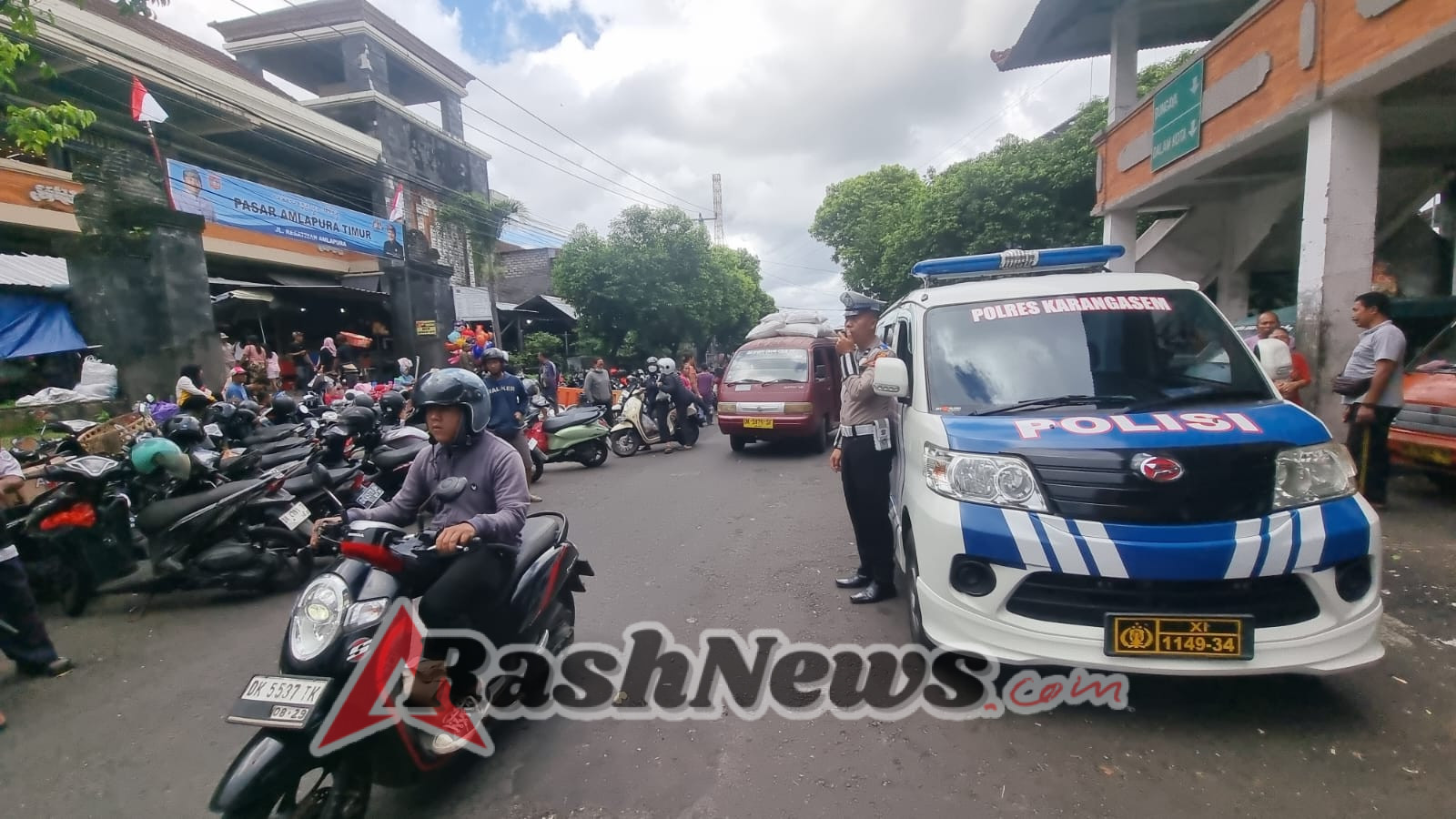 Polres Karangasem Intensifkan Patroli dan Pengaturan Lalu Lintas dalam Operasi Patuh Agung 2025