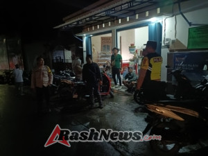 Blue Light Patrol Polsek Bebandem Cegah Gangguan Kamtibmas di Malam Hari