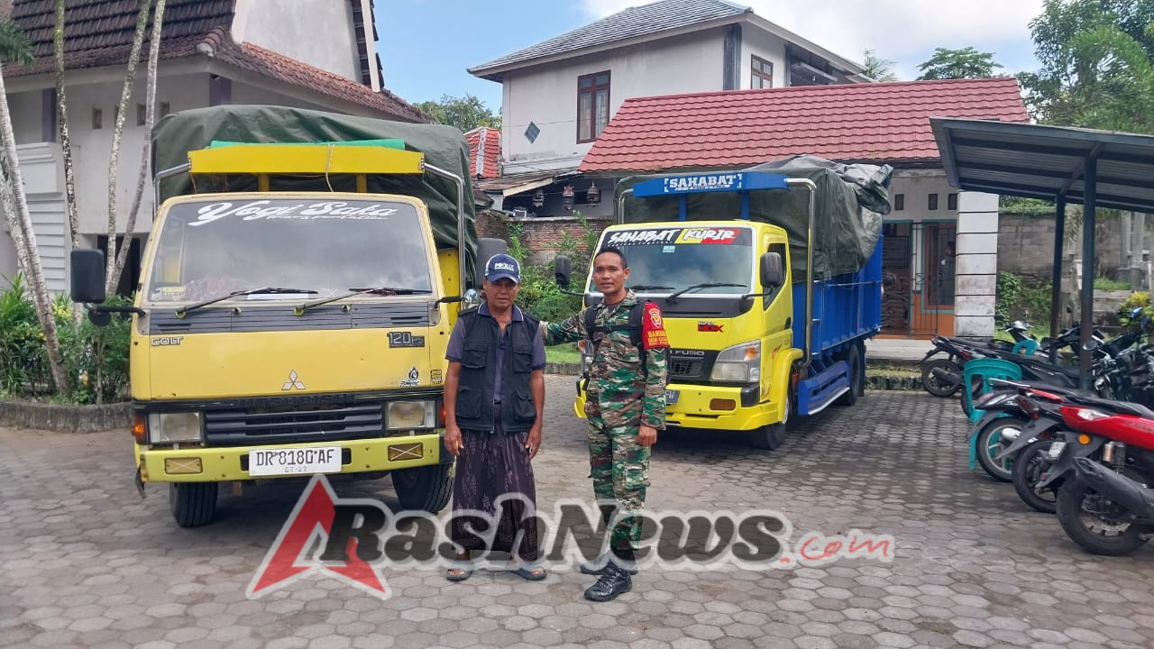 Pastikan Kelancaran Dalam Penyaluran Beras Bantuan, Babinsa Lakukan Cek Dan Verifikasi Data Penerima