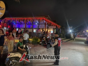 Cegah Kriminalitas UKL Polsek Kuta Utara  Patroli Subuh Stasioner Di  Kawasan Wisata