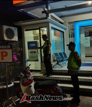 Cegah terjadinya Kriminalitas pada malam hari, Polsek Penebel laksanakan Patroli Blue Light