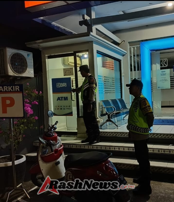 Cegah terjadinya Kriminalitas pada malam hari, Polsek Penebel laksanakan Patroli Blue Light